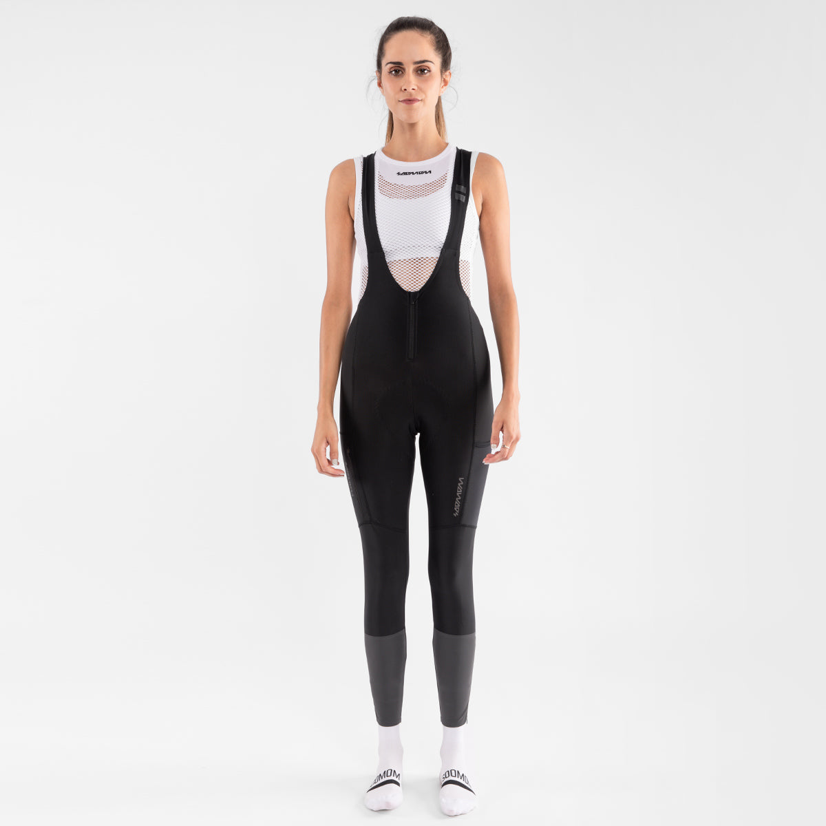 Women's ThermaShell Water-Resistant Bib Tights Black, Buy Women's  ThermaShell Water-Resistant Bib Tights Black here
