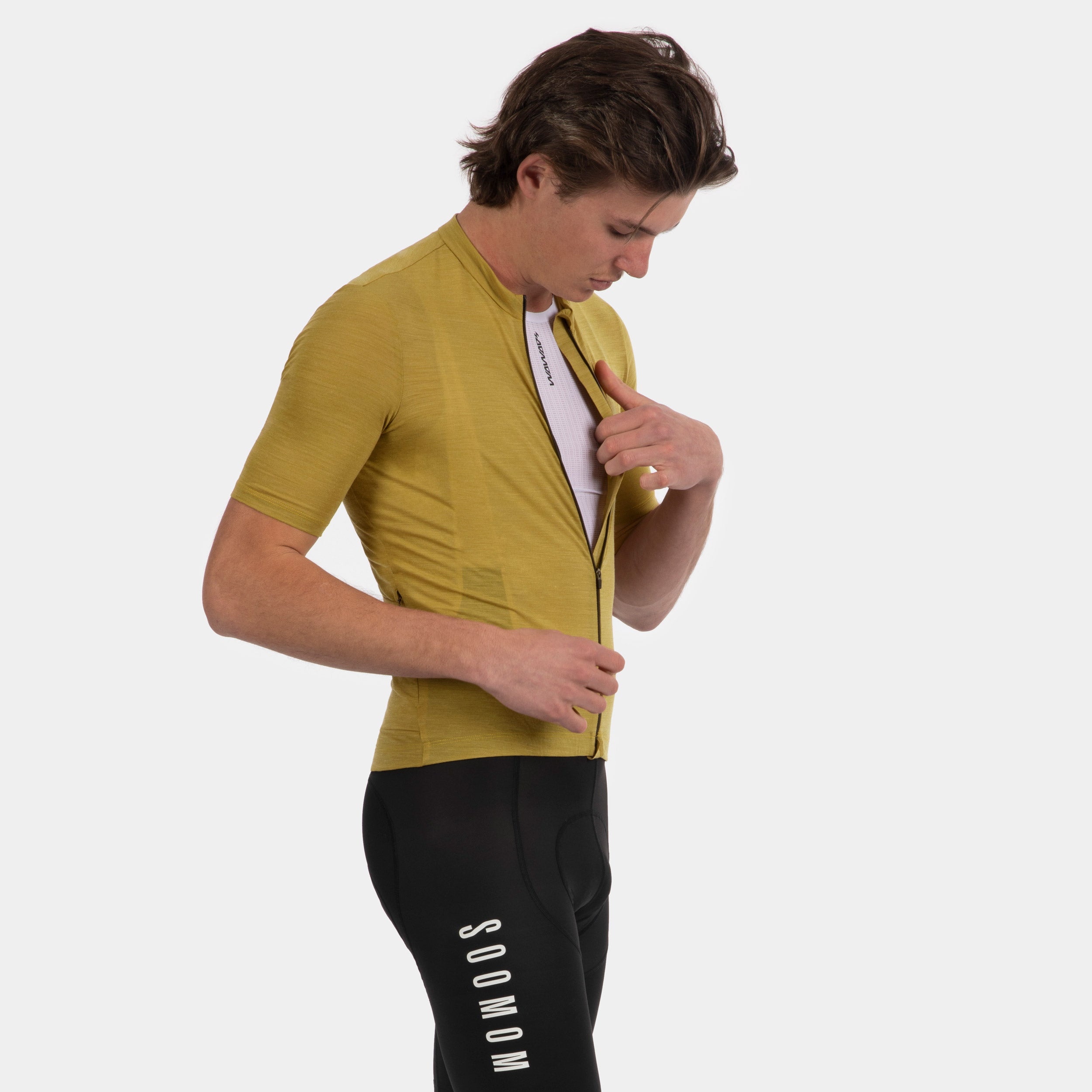 Pro Classic Merino Jersey - Mustard Yellow