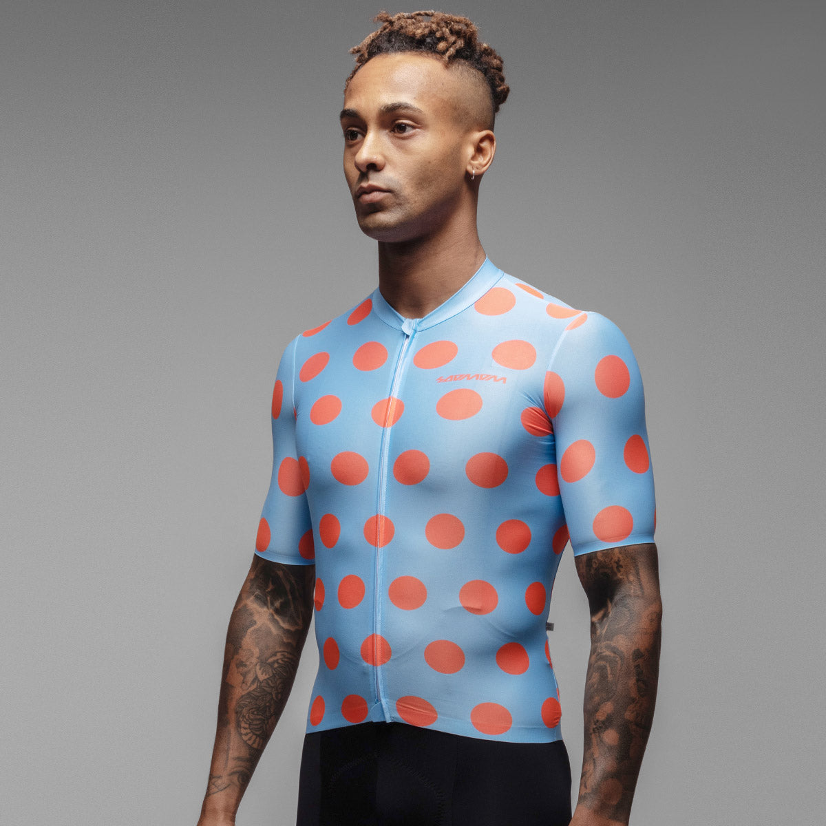 Pro Exclusive Jersey - Polka Dot Cyan / Pink